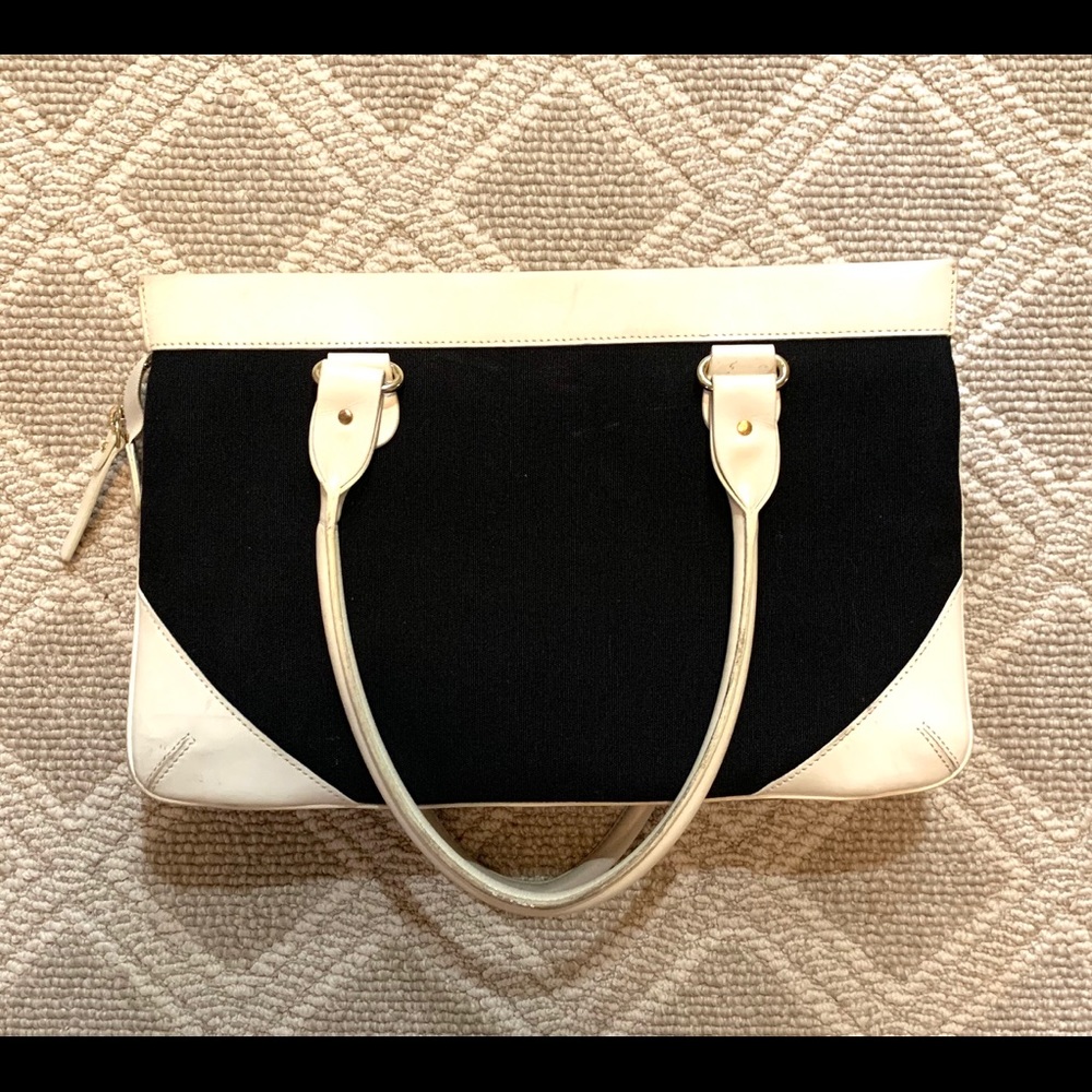 Kate Spade Canvas and Leather Handbag